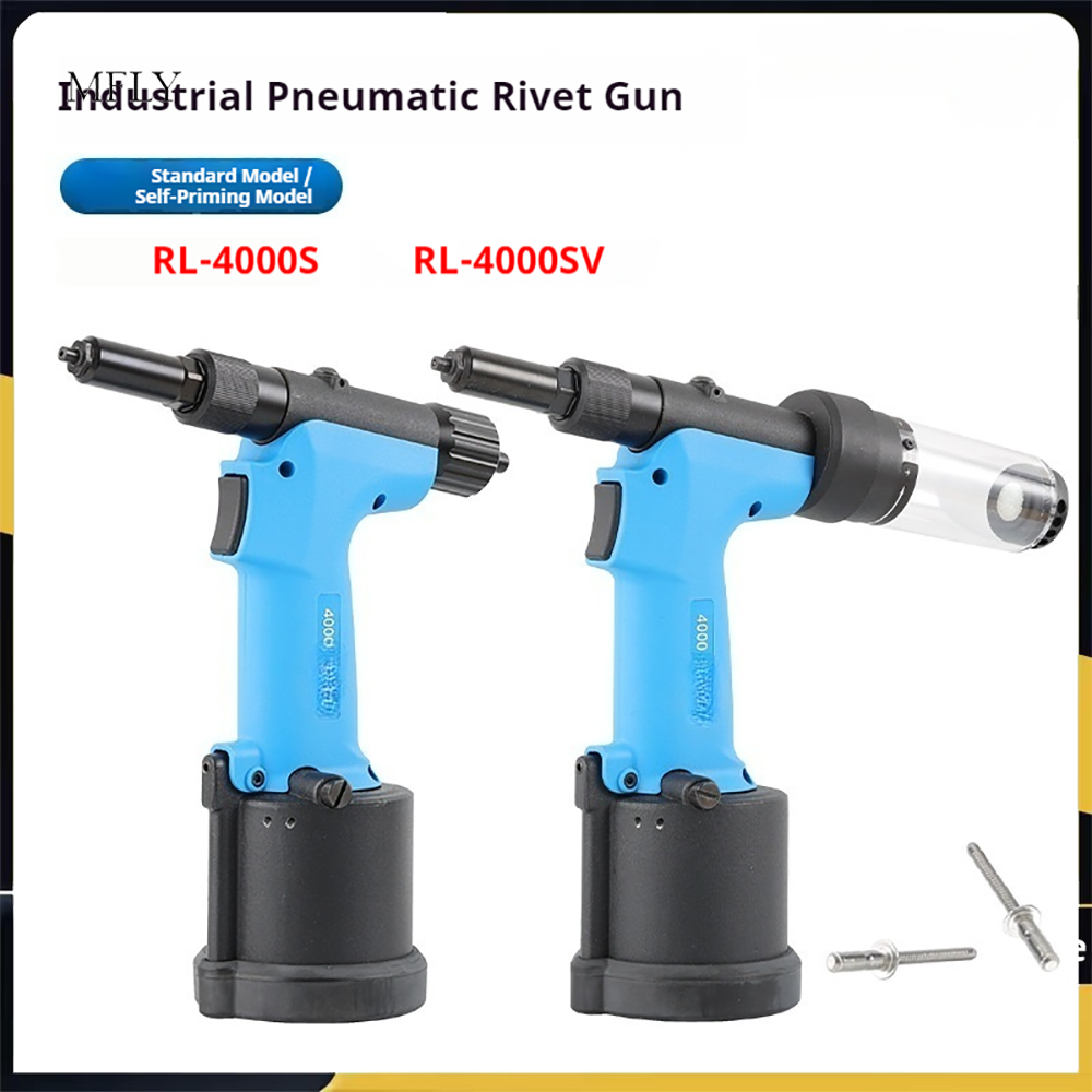 Rivet Gun Air - Pneumatyczny nitownica dwuklaurowa, nitownica śrubowa, nitownica