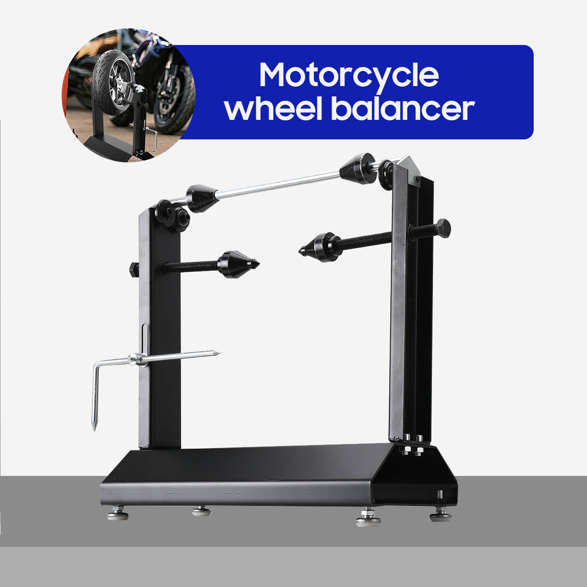 Tire Balance Machine - Rama do wyważania opon motocyklowych Ogólne